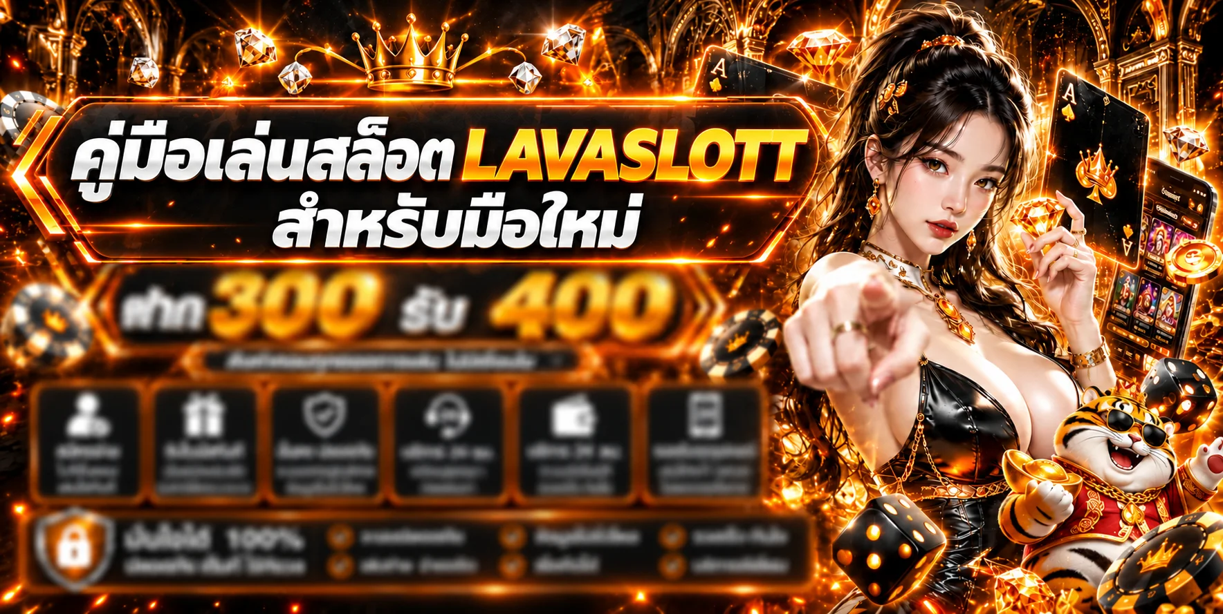 LAVASLOTT คู่มือมือใหม่ เลือกเกมและวางงบอย่างปลอดภัย